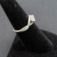 Harley-Davidson Sterling Silver Bar & Shield Rope Ring - 2