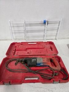 Working Milwaukee Sawzall Reciprocating Saw 120V 11A Corded Model 6509-22 with Case