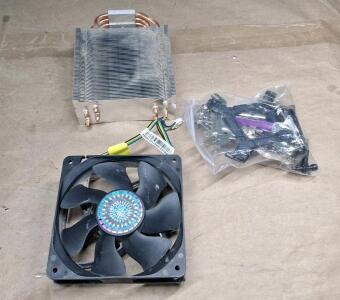 (1) Cooler Master CPU Fan & Heatsink Kit