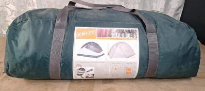 (1) Kelty Trail Ridge 8 Dome Tent