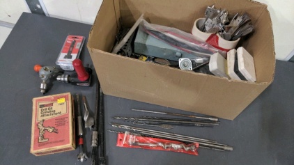 Large Box of Drill Bits, Sets, Accessories