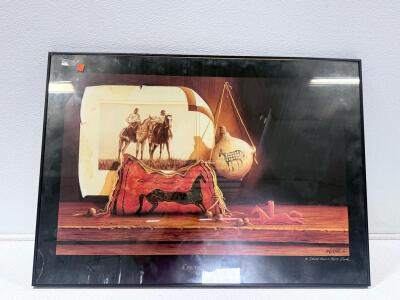 Chuck Sabatino Native American Still Life Framed Print, Approx. 33"x41"