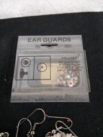 Assorted Mixed Costume Jewelry Lot, Earrings, Rings, Boxes Included - 4