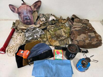 Comprehensive Hunting & Survival Gear Bundle with Jetboil, Campingaz 206 Stove, and GORE WINDSTOPPER Apparel