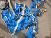 Large Lot Horse Tack: 2 Turnout Blankets, 4 Leg Boots, Halter, Ropes, Grooming Tools - 9