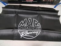 NASCAR Winston Poster, MAC Tools Hole Saw Kit, Alaska UFCETR Plate, DVDs, Racing Mat Lot - 8
