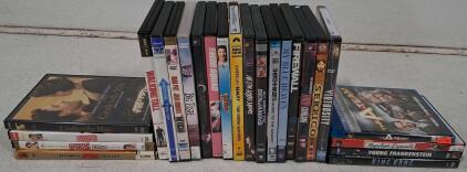 Large Assorted DVD Movie Collection &ndash; 23 Titles &ndash; Comedy, Drama, Action, Blu-ray Included