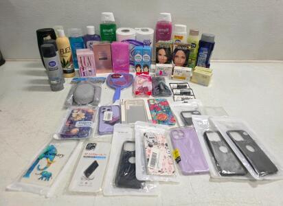 Wholesale Lot Personal Care, Cosmetics & Mobile Phone Accessories, 40 pcs, Dove Olay Amalfi iPhone Cases