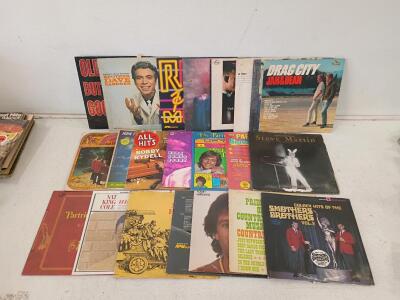 Large Lot 1960s&ndash;1980s Vinyl LP Records Mercury RCA Capitol Pop Country Comedy Rock Partridge Family