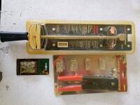 Craftsmen Torque Wrench, Hand Riveter and Rivets, Saw and Guidlines, Outlet Extensions, Auto Repair Manuals, Confederate Flag - 2