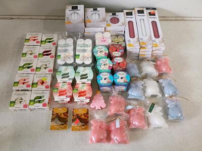 Bulk Candle Lot &ndash; Taper, Votive, Tealight, Soy Melts, Decorative Bunny Candles, Scented & Unscented