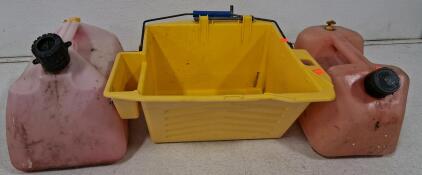 Blitz 2 and a 2.5-Gallon Fuel Cans & Ladder Bucket