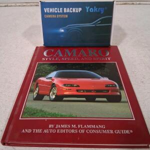 Yakry Vehicle Backup Camera System, Camaro: Style, Speed, and Spirit Hardcover, Flammang, 1st Ed, 2002