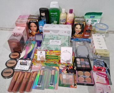 Large Mixed Health & Beauty Lot &ndash; Olay, Dove, She, Flex, Makeup, Skincare, 43 New Items