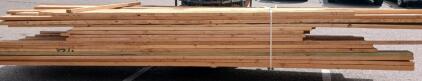 Used Dimensional Lumber - 30-40 Pieces, 8-12 ft Lengths, #2 Grade Softwood