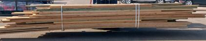 Mixed Size Reclaimed Construction Lumber, 40 Boards, 10-Foot Avg Length, Pressure Treated & Untreated