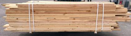 Large Bundle Construction Softwood Lumber, Approx. 50 Boards, 2x4, 8-12ft, Untreated