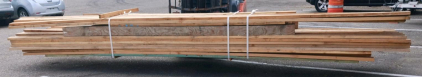 Dimensional Lumber Bundle: 2x4 and 2x6 Boards, 12-16 ft Lengths, Approx. 30-40 Pieces