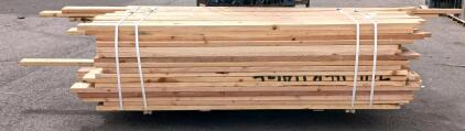 Large Bundle Mixed Dimensional Lumber &ndash; Approx. 2"x4"x12', 70 Pieces, Untreated Pine/Fir