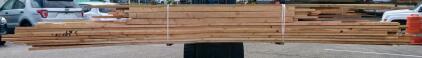Mixed Bundle Dimensional Lumber 2x4, 2x6, Approx. 40 Boards, 12-16 ft Lengths, Identifier AN