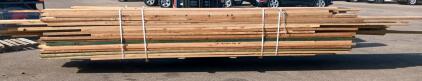 Mixed Dimensional & Rough Sawn Lumber: Pine/Fir, ~40 Boards, 12&ndash;16 ft, Treated/Untreated, Batch 13
