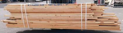 Dimensional Lumber Bundle: Approx. 50&ndash;80 SPF 2x4s, 10&ndash;12 ft Lengths, Untreated