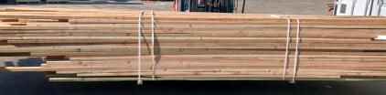 Bundle of 35-50 Untreated 2x4 Dimensional Lumber, Approx. 8' Length, S4S Finish