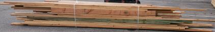 Bundle of Mixed Construction Lumber, Approx. 35 Pieces, 2x4-2x8, 8-16ft, SPF, ~420 Board Feet