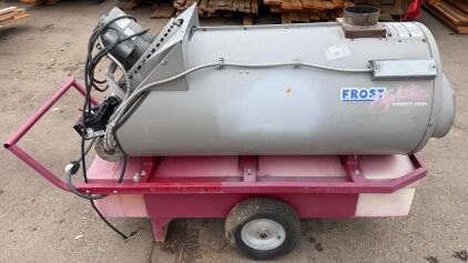 Frost Fighter IDF500 Indirect-Fired 500,000 BTU Heater, Diesel, Beckett Burner, Dual 12" Outlets