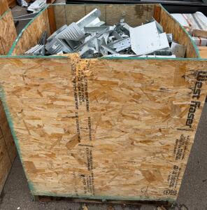 Bulk Lot Simpson Strong-Tie Galvanized Joist Hangers & Framing Connectors, 600+ lbs, Mixed Types