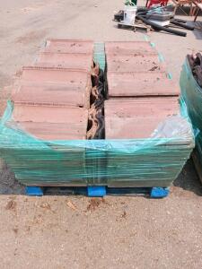 Pallet Of Clay Roofing Tiles