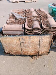 Pallet Of Clay Roofing Tiles