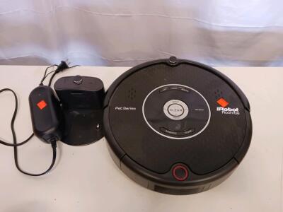 iRobot Roomba Pet Series Robot Vacuum with Dock &ndash; Scheduling & Dirt Detect, Black Powers on