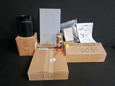Quadra-Fire CB1200-C Pellet Stove Kit: Component Pack, SLP6-BK Pipe, Baffle, Manuals