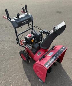 PowerSmart DB7109 24" 212cc Two-Stage Gas Snow Blower with Electric Start