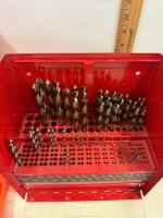 Large Drill Bit & Driver Set with HSS Bits, Socket Adapters, Spade Bit, Storage Cases - 3