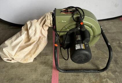 Central Machinery S1810 Portable Dust Collector, 1 HP, 110V, 4" Inlet, 660 CFM