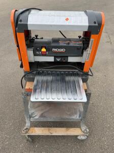 RIDGID 13" Benchtop Thickness Planer R4331, 15A, 3-Knife, Sure-Cut, Ind-i-Cut, Metal Table
