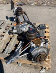 Rear Air Suspension Axle Assembly w/ Disc Brakes & Differential