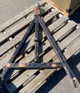 Steel A-Frame Trailer Tongue with 2" Coupler, Weld-On, 48" Length, Fits Utility Equipment Trailer