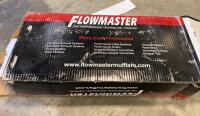 Flowmaster 40 Series Performance Muffler, 2.5" Inlet/Outlet, Black Coated, Universal Fit - 3