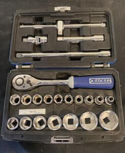 Expert by Facom E032943 1/2" Drive 26-Piece Socket and Ratchet Set