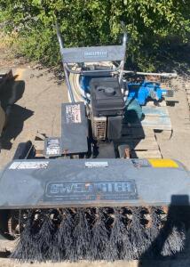 Sweepster WSP36 Walk-Behind Rotary Broom, 36" Sweeping Width, 5 HP Briggs & Stratton Engine ( Unable to Test )