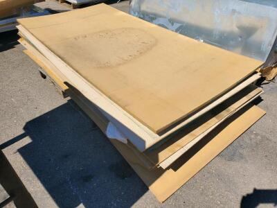 MDF Panels, 4x8 ft, Various Thicknesses, Approx. 6 Sheets
