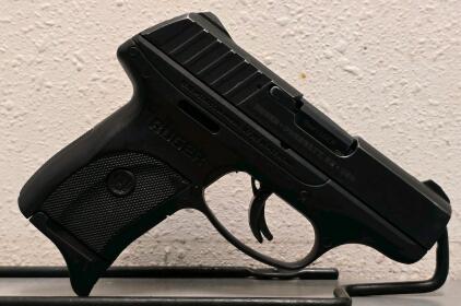 Ruger EC9s 9MM Luger, Serial 456-34206, 3.12" Barrel, Black, Striker-Fired Subcompact Pistol
