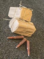 7.62MM Russian Silver Tip Surplus Ammunition, 147 Gr FMJ, Copper-Washed Steel Case (50 Rounds) - 2