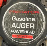 Predator 57341 52CC Gas-Powered Earth Auger, 8" Bit, Manual Start, 2.4HP, 2-Stroke Engine - 4