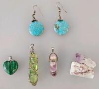 Assorted Semi-Precious Gemstone Jewelry & Specimens &ndash; 16 Pieces - 2