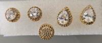 Assorted Costume Jewelry Collection &ndash; ~70 Pieces Including Earrings, Necklaces, Bracelets, And Rings - 2