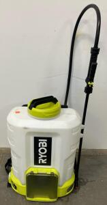Ryobi 18V ONE+ 4 Gallon Backpack Sprayer w/ Battery, Adjustable Pressure, Serial TM2301D316919